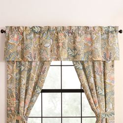 Belle Tailored Valance Multi Warm 80 x 17