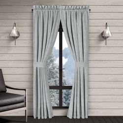 Alejandro Wide Tailored Curtain Pair Gray