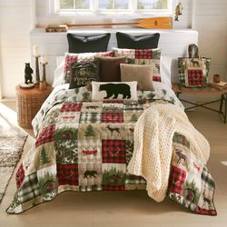 Cedar Lodge Mini Quilt Set Multi Warm