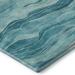 Subtle Waves Round Rug 8 Round