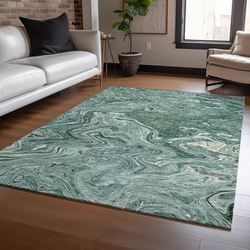 Marbled Maze Rectangle Rug