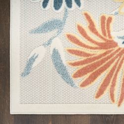 Renae Rectangle Rug Ivory 28 x 4