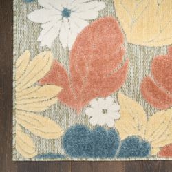 Juliet Rectangle Rug Multi Pastel 53 x 75