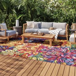 Nerissa Rectangle Rug Multi Bright 710 x 910