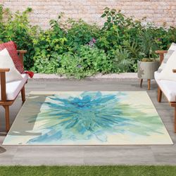 Fairuz Rectangle Rug Multi Cool 4 x 6