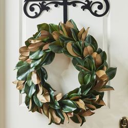 Magnolia Leaf Wreath Green