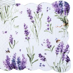 Lavender Fields Table Runner Purple 14 x 51