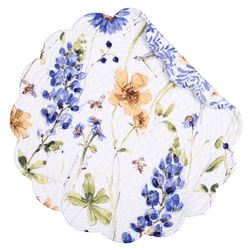 Lovely Blues Round Placemats Set of Four