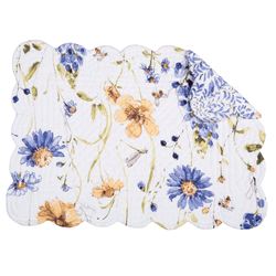 Lovely Blues Rectangle Placemats Set of Four