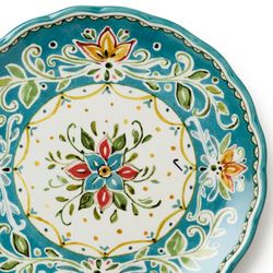 Provence Dinner Plates Multi Earth Set of Four