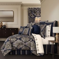 Bradley Comforter Set Navy