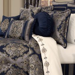 Bradley Comforter Set Navy
