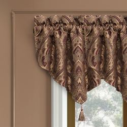 Odette Ascot Valance Multi Warm 40 x 21