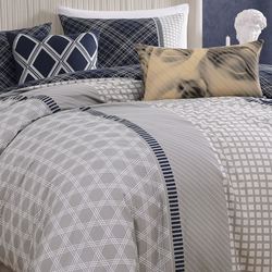 Vertigeo Comforter Bed Set Navy