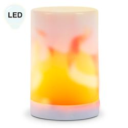 Flickering Flame LED Candle White