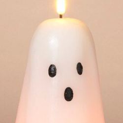 Ghost LED Candle White