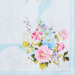 Blooming Rose Napkins White Set of Eight