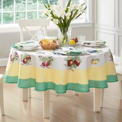 Villeroy & Boch French Garden Fleurance Round Tablecloth White 70 Diameter
