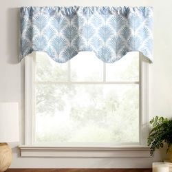 Palm Breeze Scalloped Valance 50 x 16