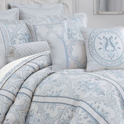 Boulevard Comforter Set Silver