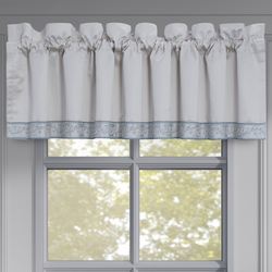 Boulevard Tailored Valance Silver 88 x 18