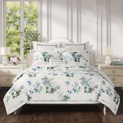 Meadow Floral Comforter Set White
