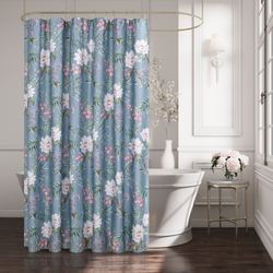 Savannah Blue Shower Curtain 72 x 72