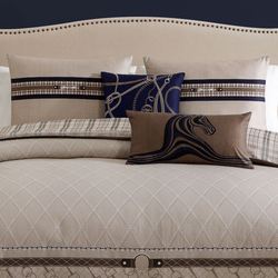 Equestrian Comforter Bed Set Multi Warm