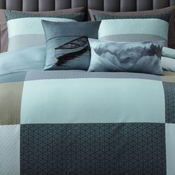 Nature Blue Comforter Bed Set