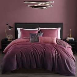 Mauve Dreams Comforter Bed Set