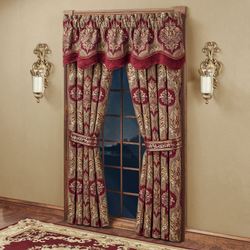 Ruby Court Scalloped Valance 72 x 20