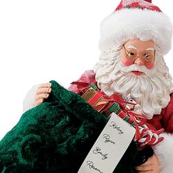 Filling the Sleigh Clothtique Red Three Piece Set