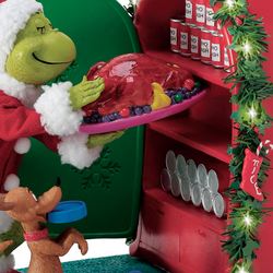 Christmas Dinner Grinch Clothtique Red