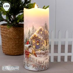 Cardinal Cottage LED Candle Ivory