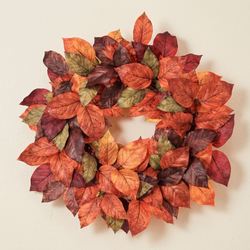 All About Fall Wreath Multi Warm