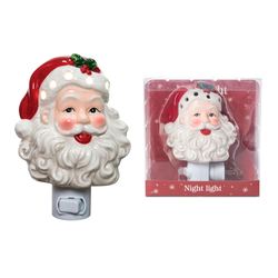 Jolly Santa Claus Nightlight Red