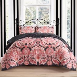Rhapsody Vintage Mini Comforter Set Black