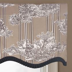 Rochefort Scalloped Valance 50 x 17