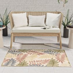 Lenora Rectangle Rug Green 28 x 4
