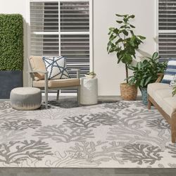Coral Shore Rectangle Rug 8 x 10