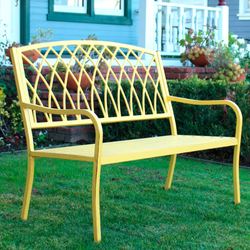 Lancaster Steel Outdoor Bench