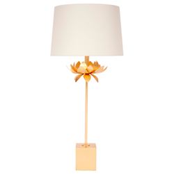 Lotus Aurora Buffet Lamp Gold