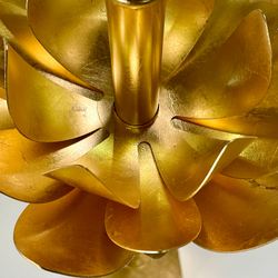 Lotus Aurora Buffet Lamp Gold