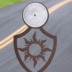 Pathways Crest Sun Reflective Driveway Marker Stakes Set of Two