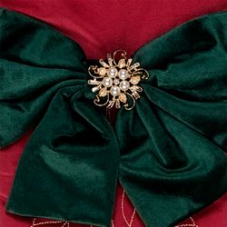 Festive Bow Stocking