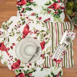 Rosalind Cardinal Table Runner Red 14 x 51