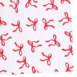 Holiday Bows Table Runner Red 14 x 72