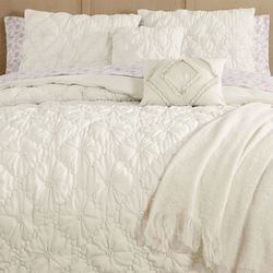 French Fancy Comforter Bed Set Ivory