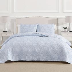 Laurel Mini Quilt Set Blue
