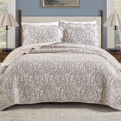 Jonas Mini Quilt Set Ecru